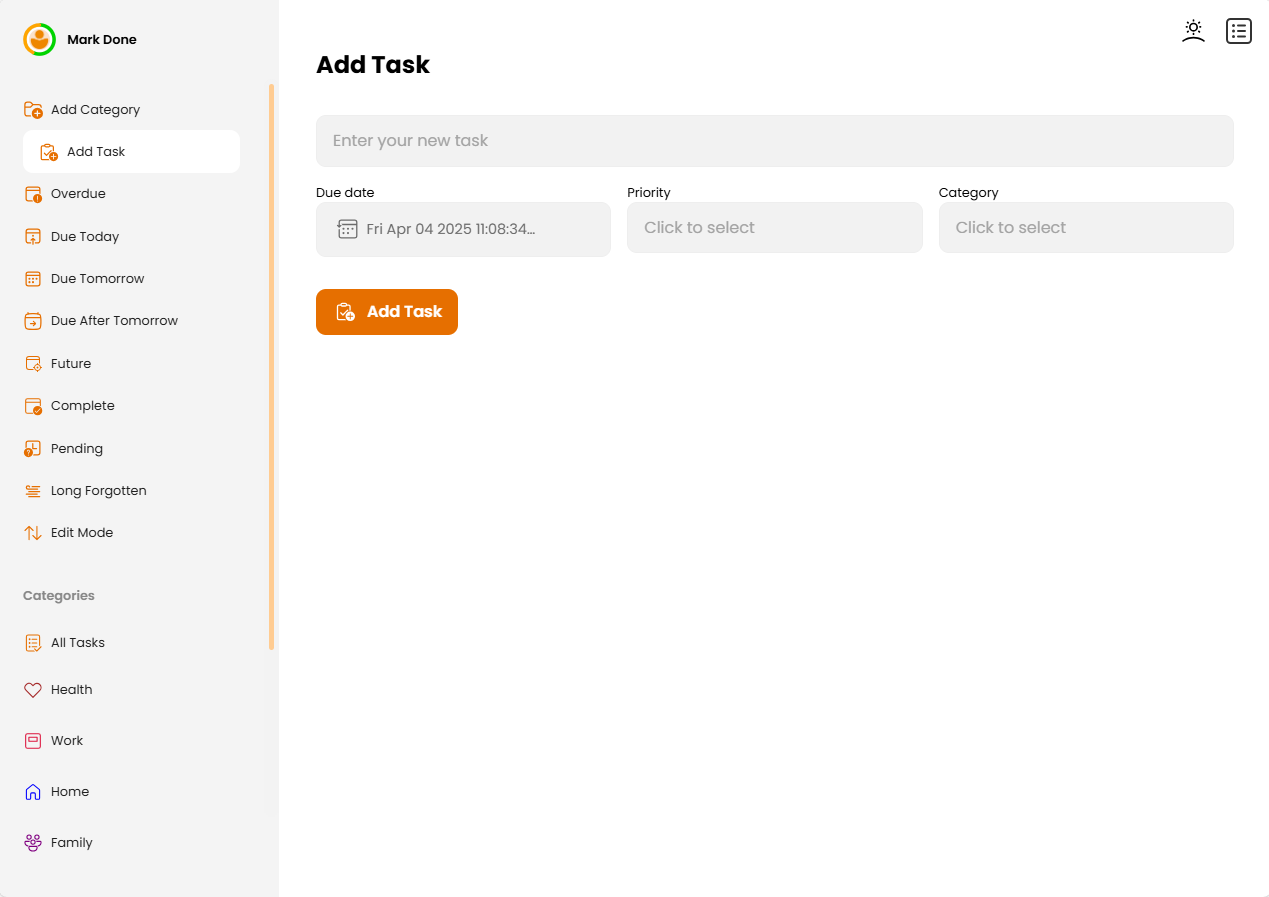 Add Task