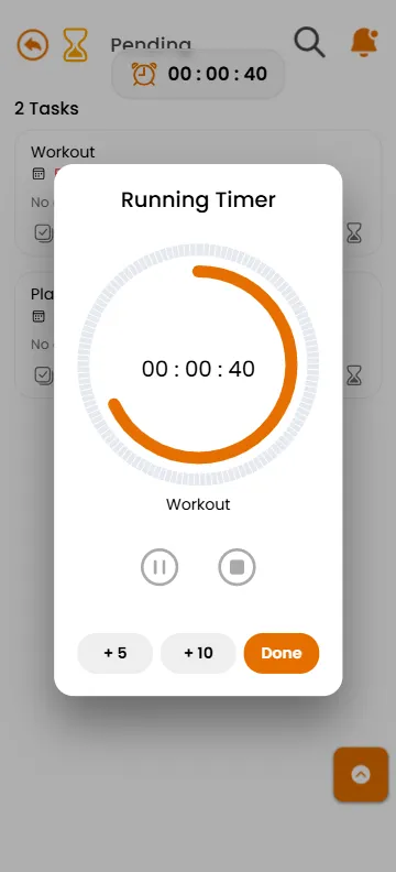 Break tasks into manageable chunks