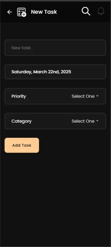 Add tasks easily