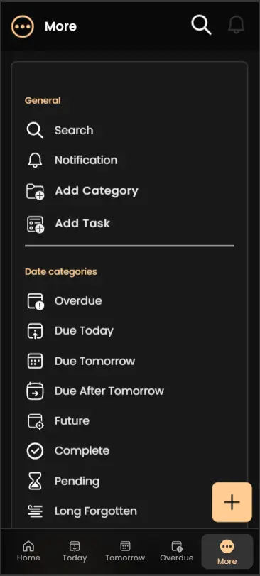 Auto date sorting